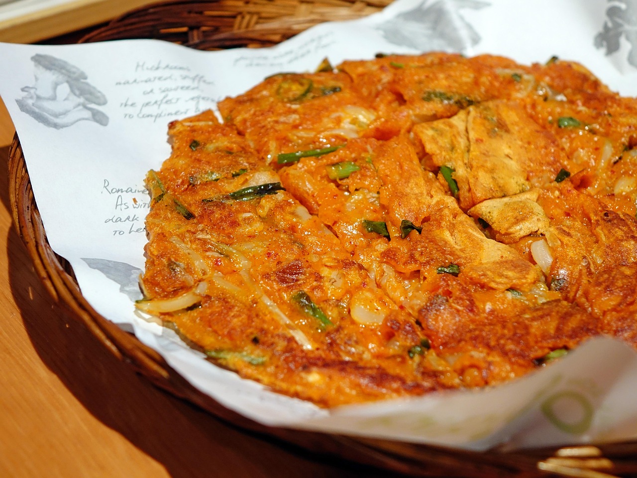 Kimchi Jeon (Kimchi Pancake)